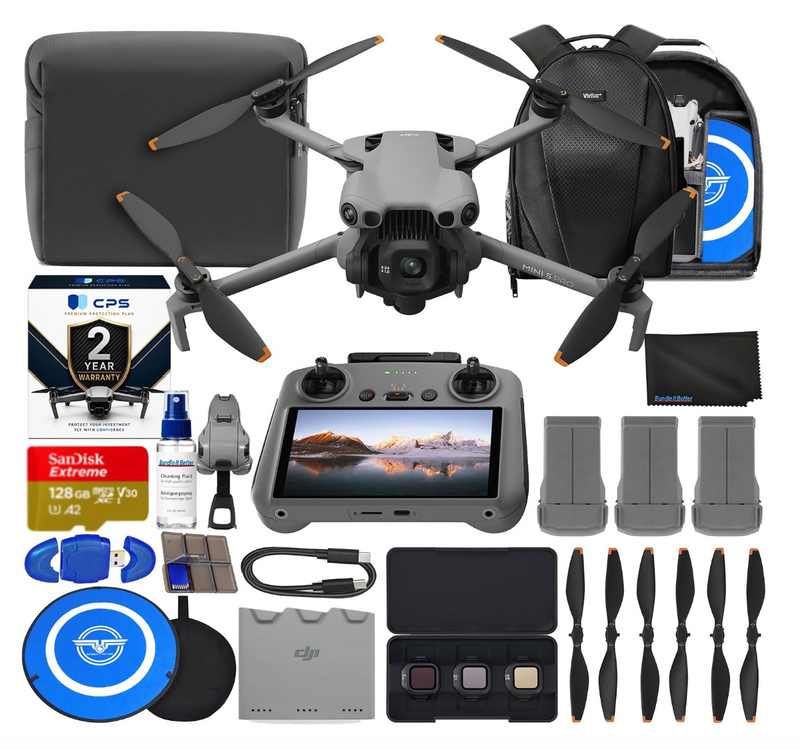 DJI Mini 5 Pro Drone Fly More Combo Bundle with RC 2 Controller