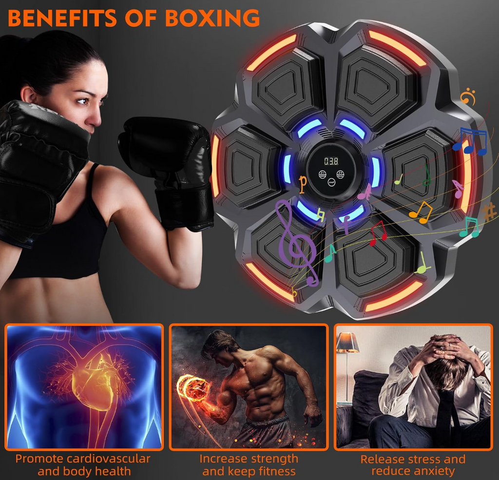 PulseBeat Pro Smart Electronic Music Boxing Machine