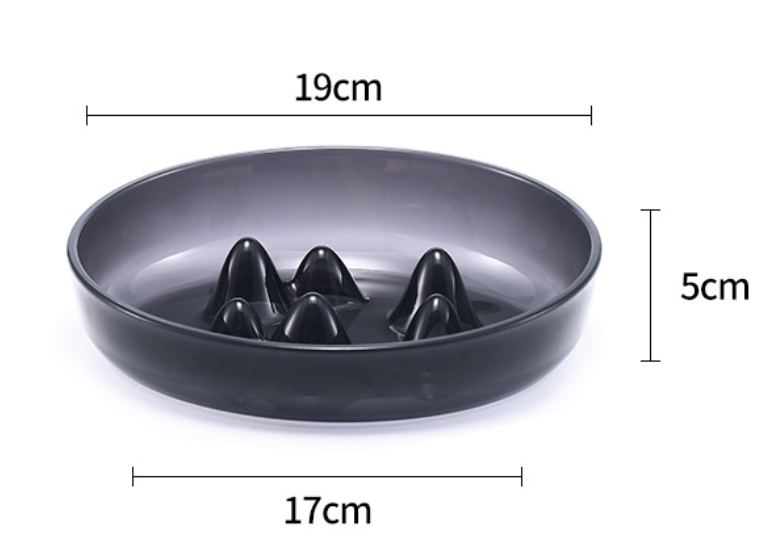 Slow Down the Rush: The Dusk Mountain Premium Silicone-Ribbed Slow Feed Bowl