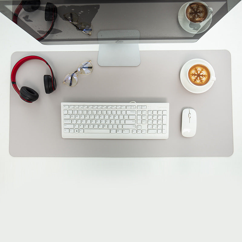 Premium Leather Desk Mat & Blotter | Non-Slip Waterproof Office Desk Pad