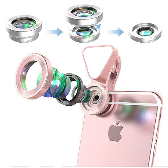 Glow Face 3-in-1 Photo Lens & LED Light
