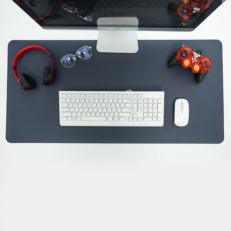Premium Leather Desk Mat & Blotter | Non-Slip Waterproof Office Desk Pad