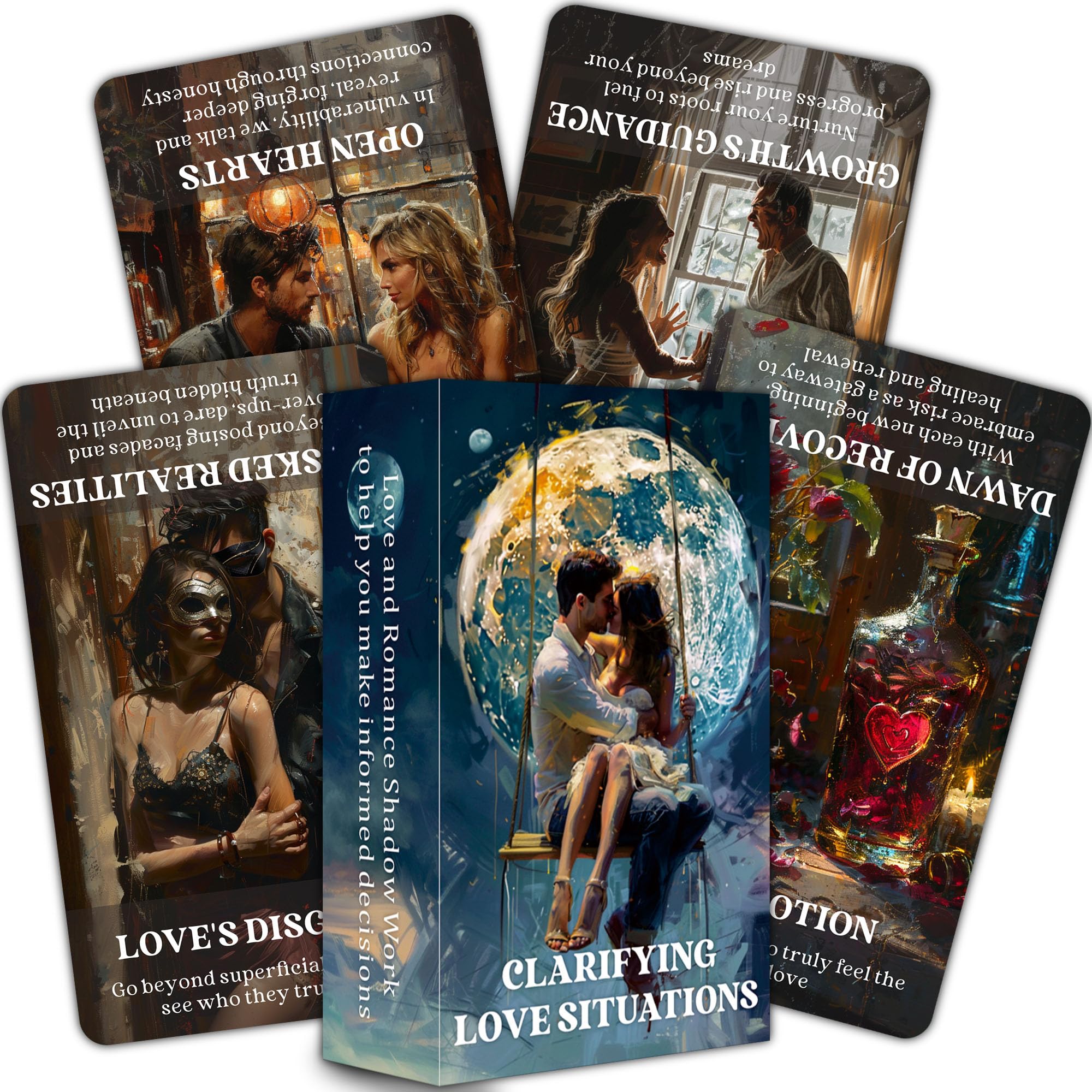 DPEHAKMK Clarifying Love Situations Oracle Cards