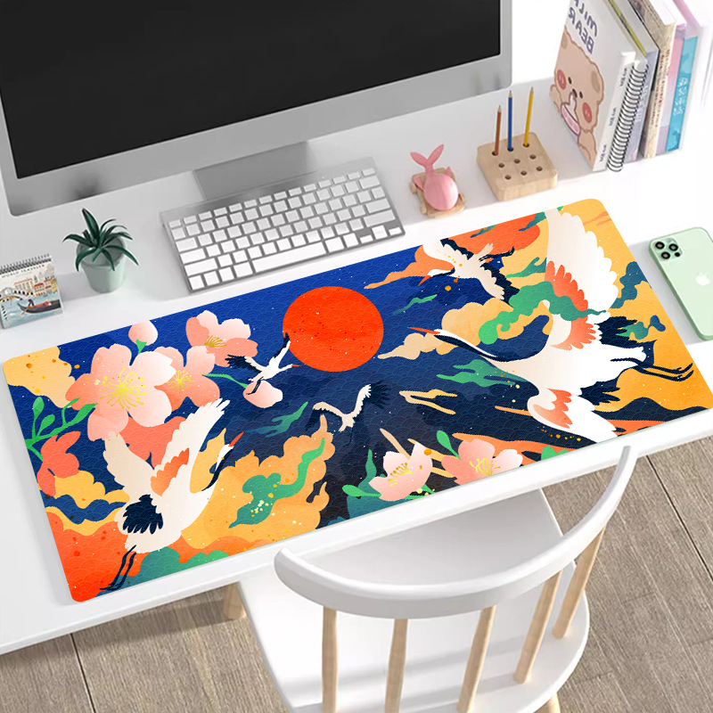 Large Gaming Mouse Pad &amp; Desk Mat | Non-Slip Natural Rubber Computer Desk Pad