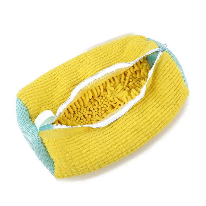 Premium Chenille Microfiber Shoe Wash Bag | Deep-Clean Machine Laundry Sneaker Protector Anakha H. Nyx