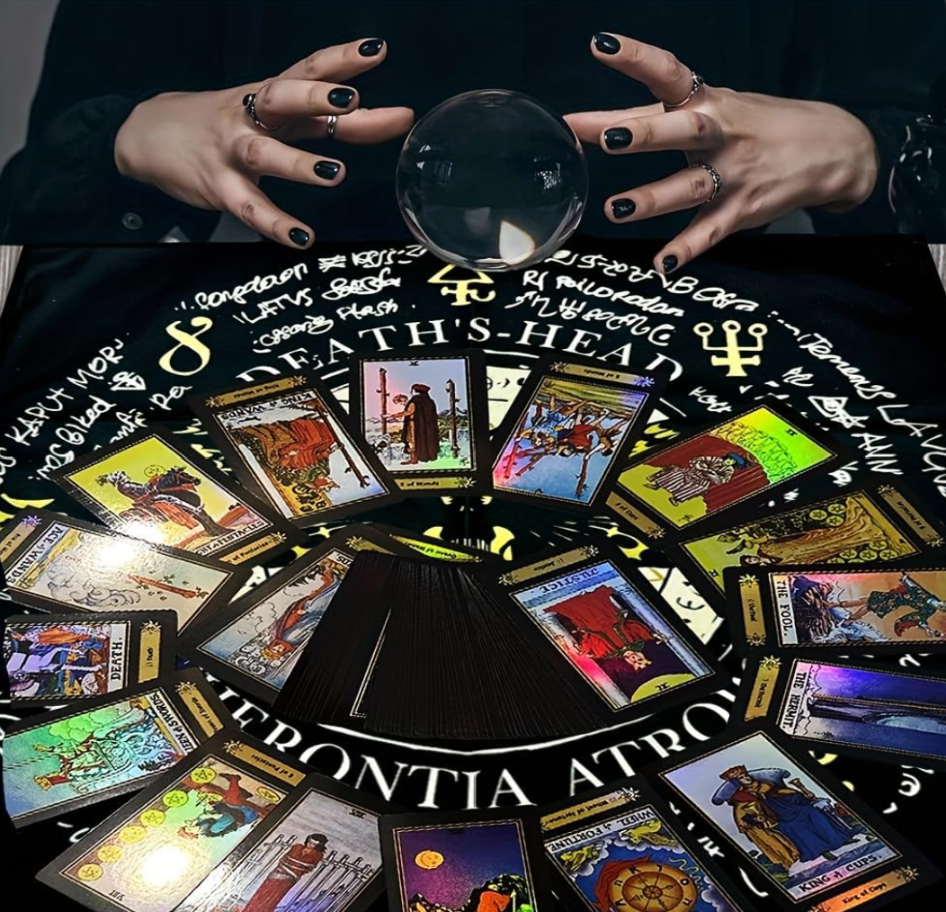 GIMURM Velvet Tarot Cards Tablecloth