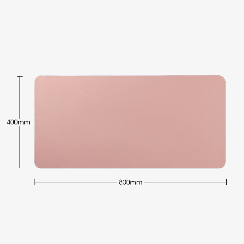 Premium Leather Desk Mat & Blotter | Non-Slip Waterproof Office Desk Pad