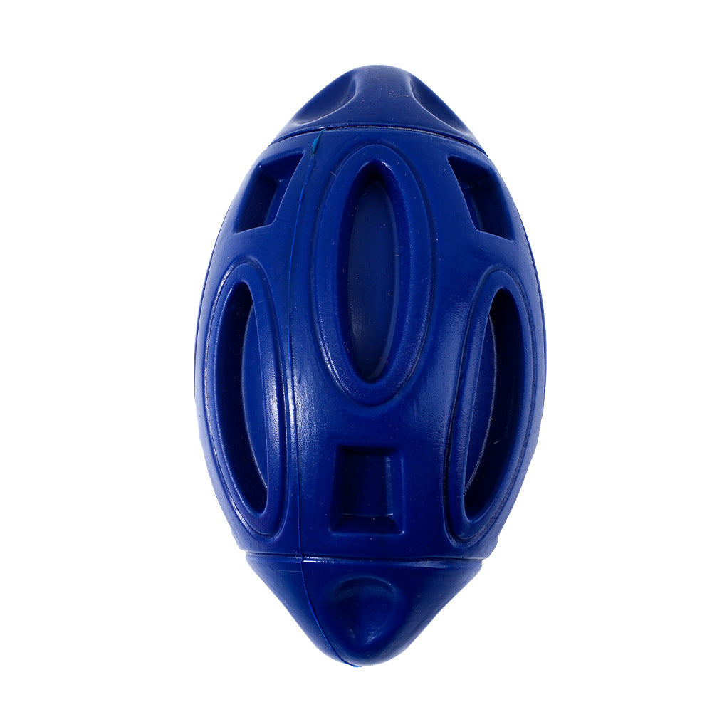 Command the Field: The Gridiron Squeaker Premium Natural Latex Rugby Toy