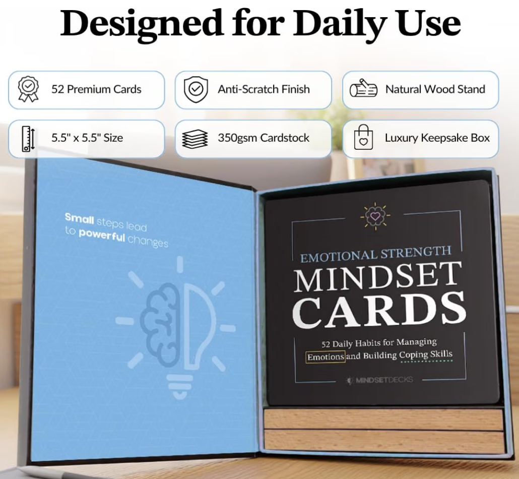 Emotional Strength Mindset Cards