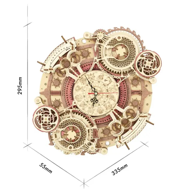 Functional Calendar Clock Puzzle Kit Anakha H. Nyx
