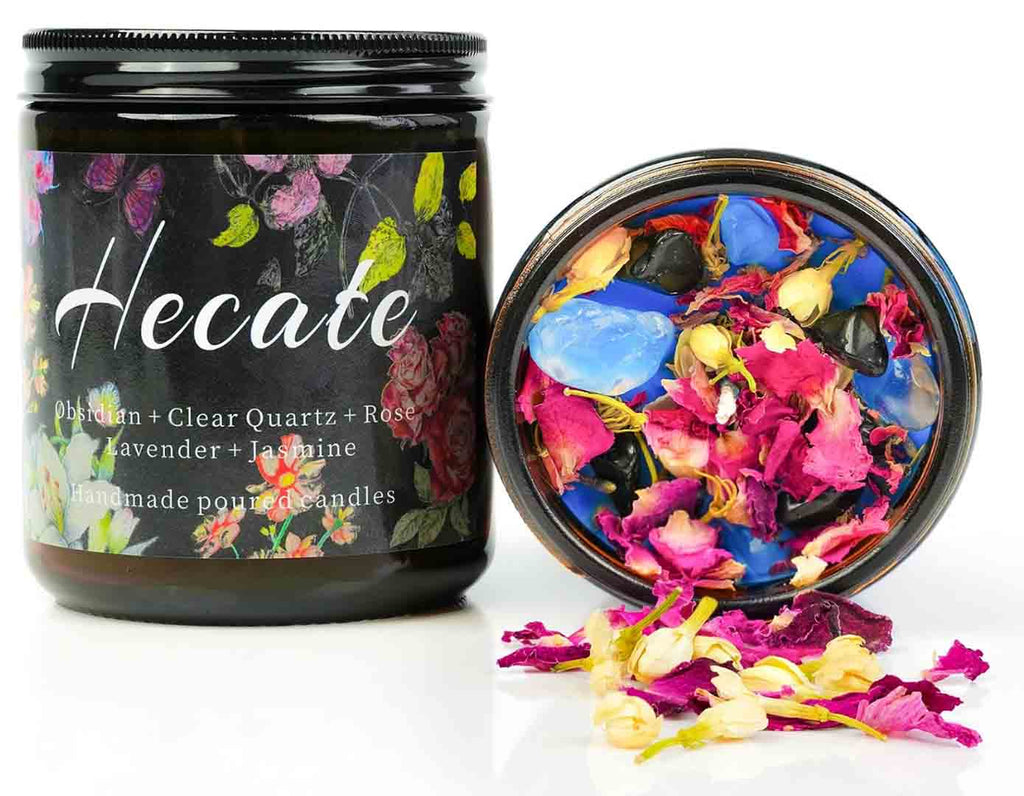 Hecate Scented Candle - Lavender Devotional Altar Votive