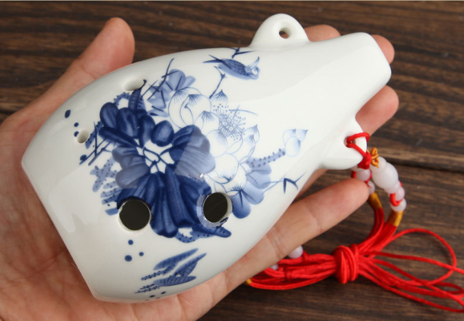 Harmonic Echoes: The Alto F-Tone 6-Hole Ceramic Ocarina