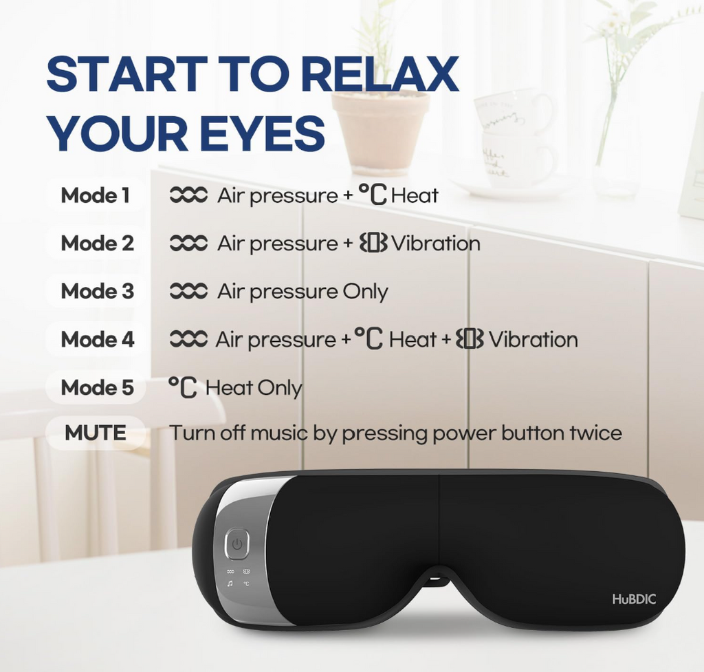 HubiCare Premium Intelligent Eye Massager