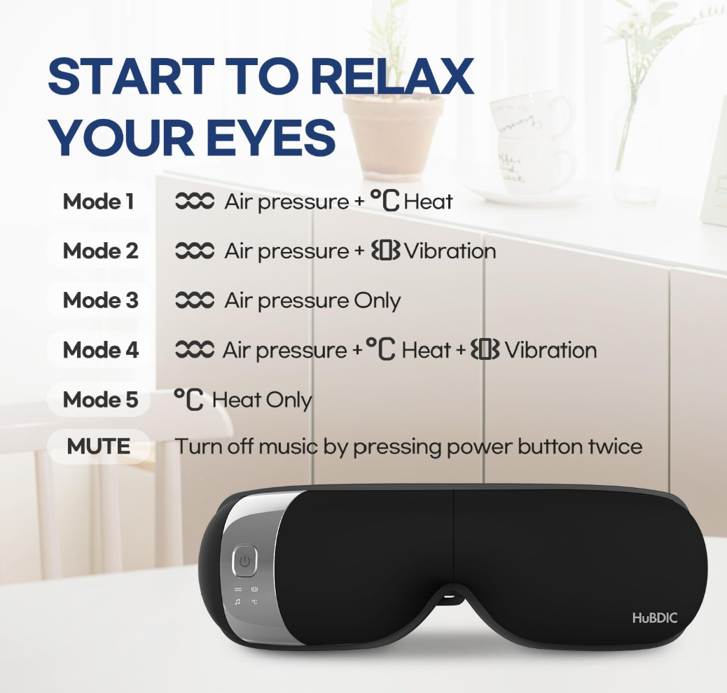 HubiCare Premium Intelligent Eye Massager