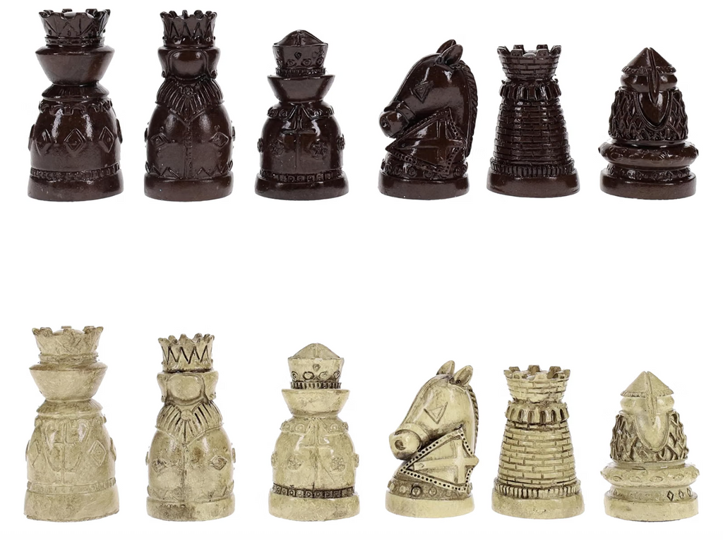 WE Games Medieval Themed Chess Set