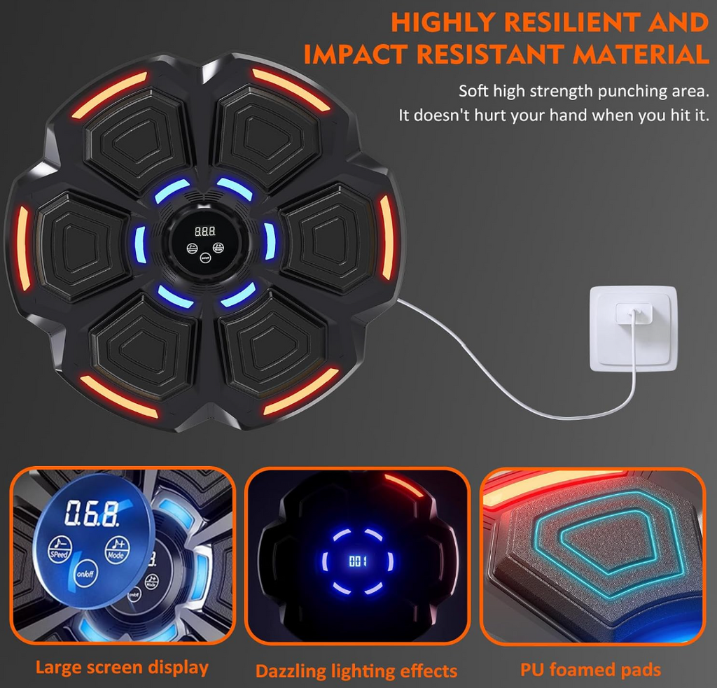 PulseBeat Pro Smart Electronic Music Boxing Machine
