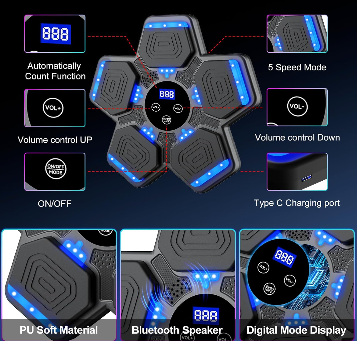 Smart Bluetooth Music Boxing Machine
