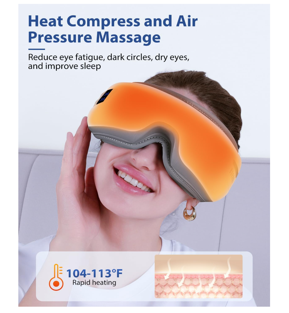 Burrki Smart Heated Eye Massager