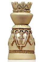 WE Games Medieval Themed Chess Set