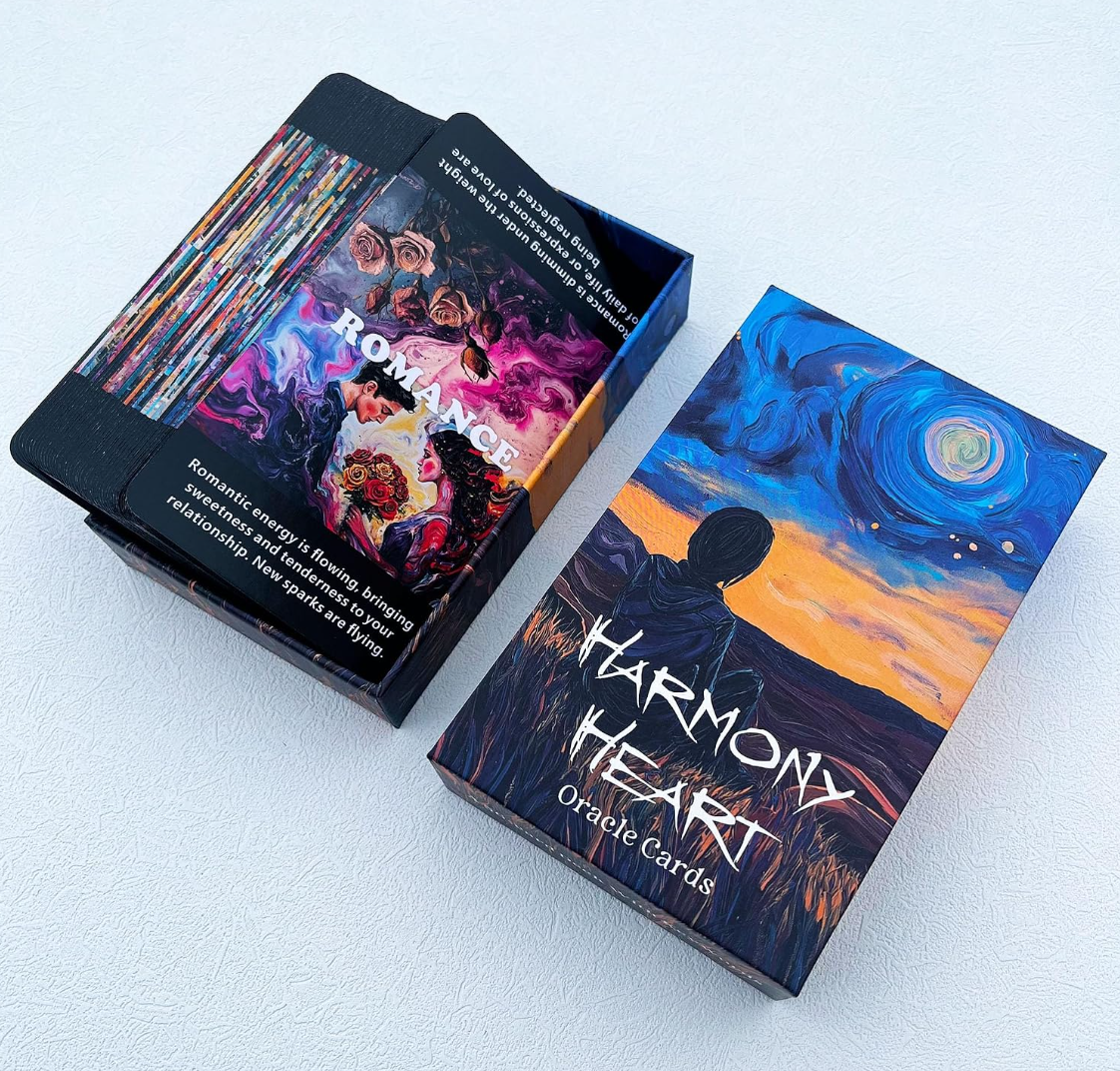 DPEHAKMK Harmony Heart Life Situations Oracle Cards