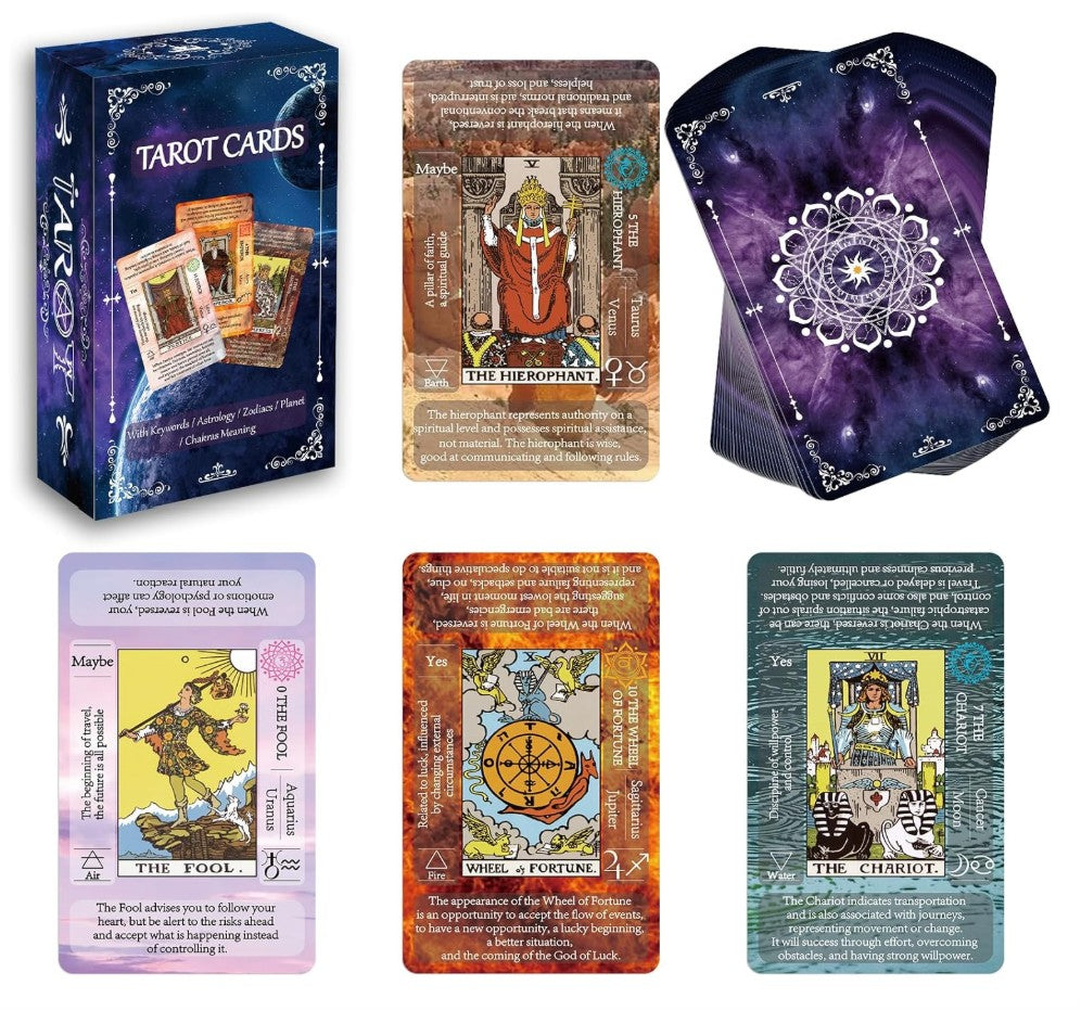 Comprehensive Learning Tarot Deck Set