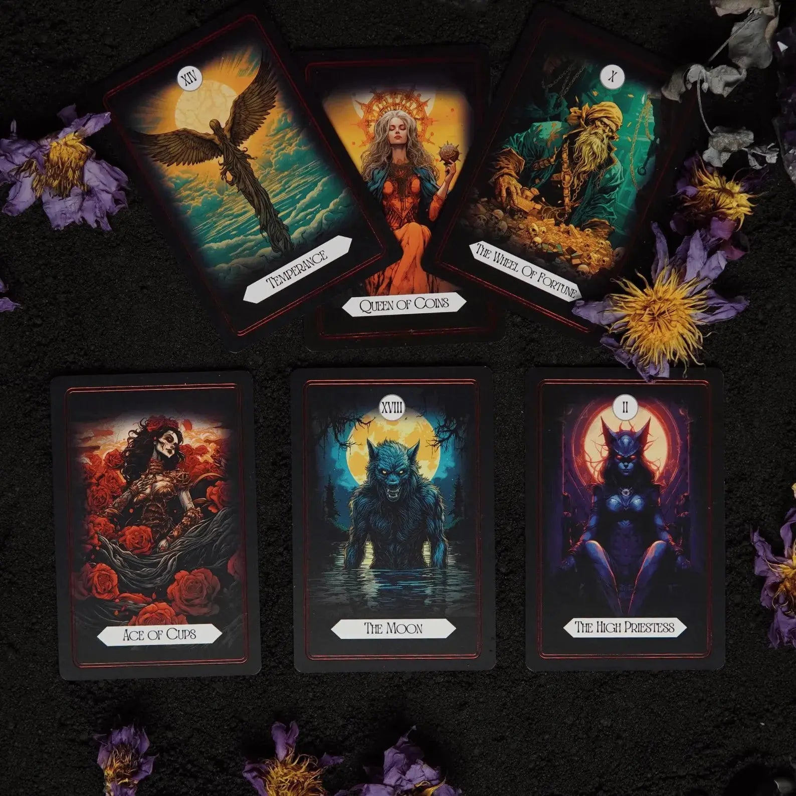 The Shadow Realm Tarot Deck Anakha H. Nyx