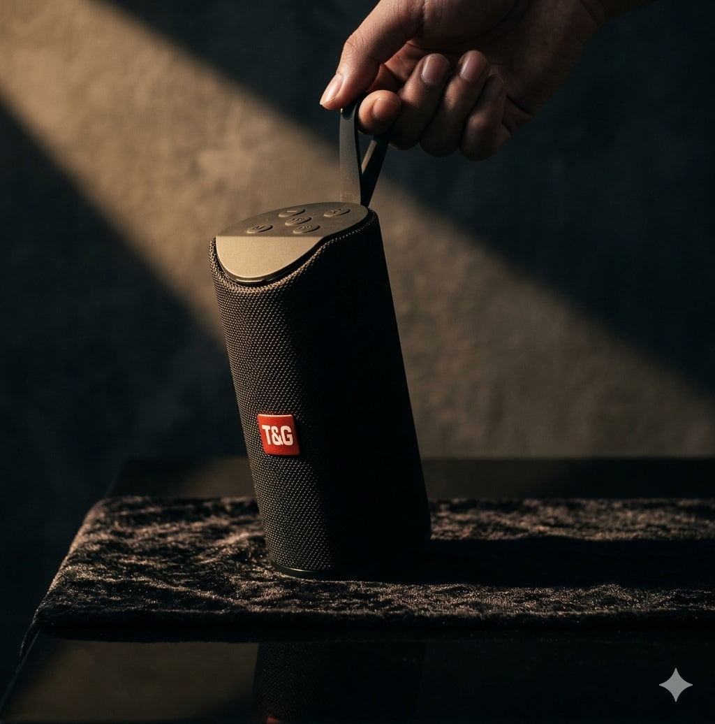 Acoustic-Sovereignty Ultra-Portable Wireless Speaker