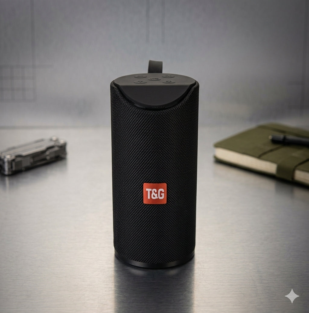 Acoustic-Sovereignty Ultra-Portable Wireless Speaker
