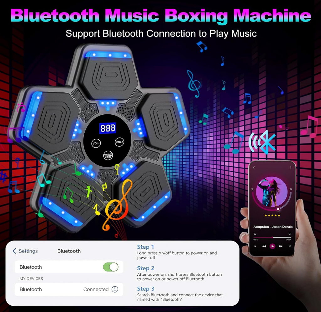 Smart Bluetooth Music Boxing Machine