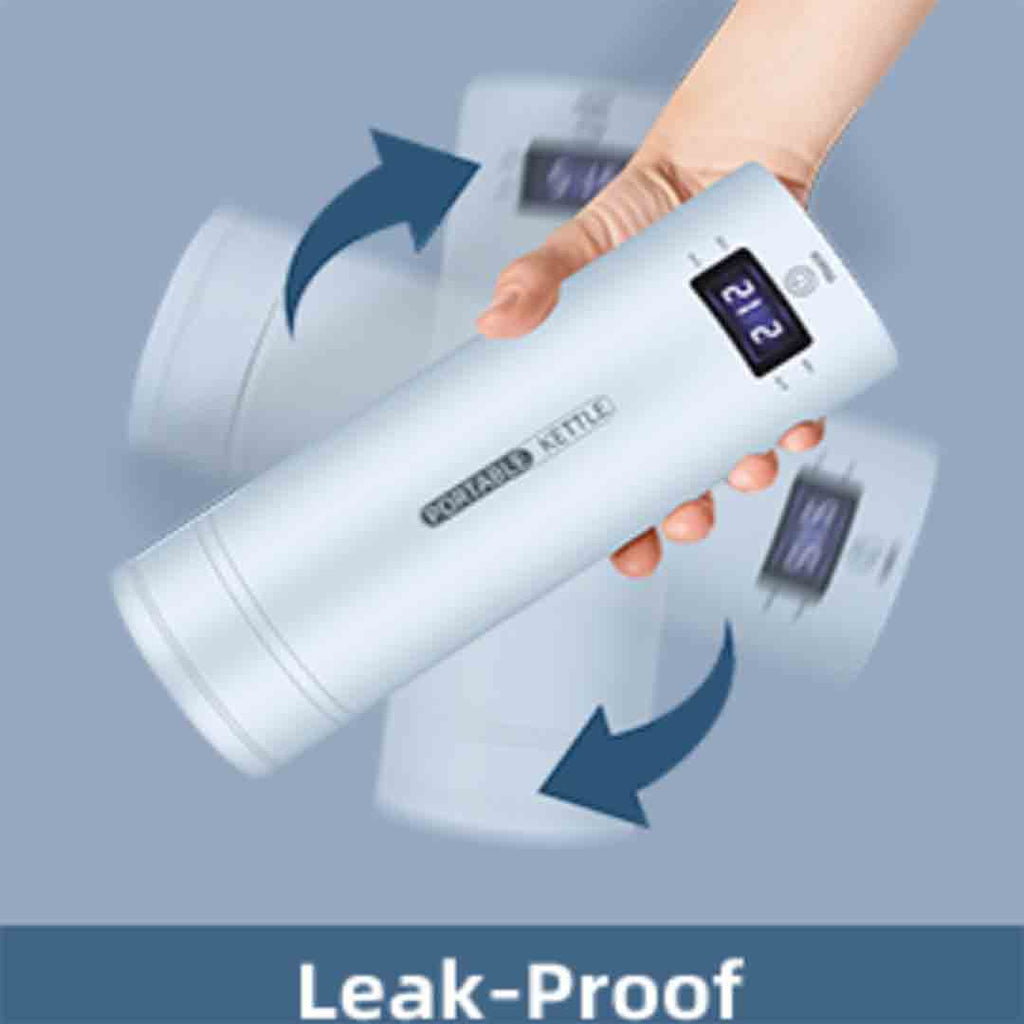 Portable Travel Electric Kettle with Temperature Control | Get the Tea!