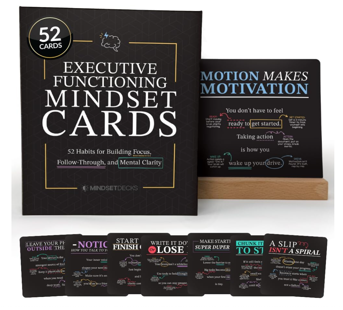MindsetDecks Executive Functioning Mindset Cards