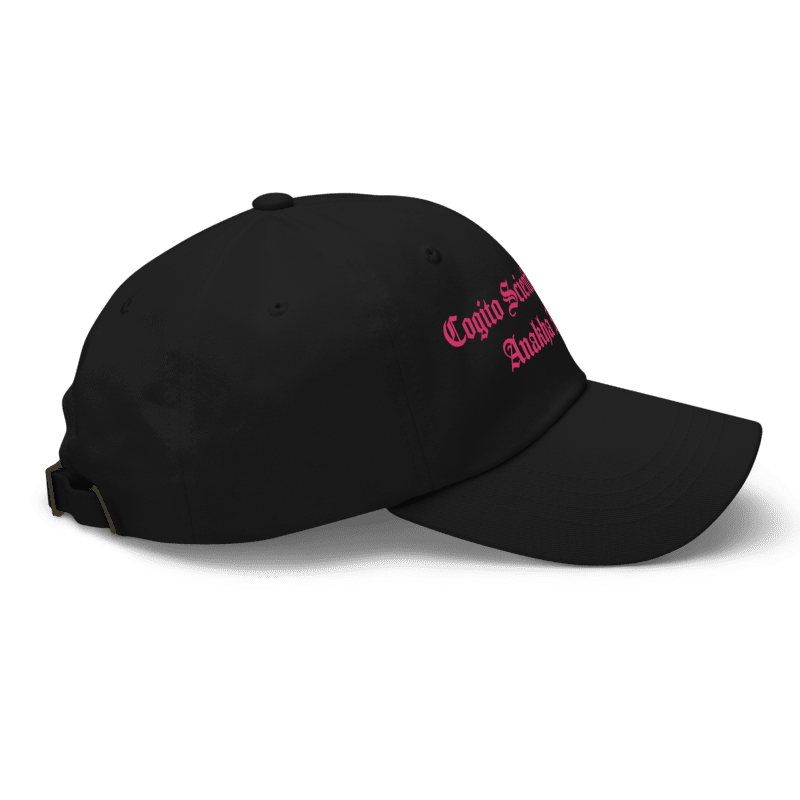 Elevate Your Everyday Mysticism: The Cogito Dad Hat CSA - AHN Pink