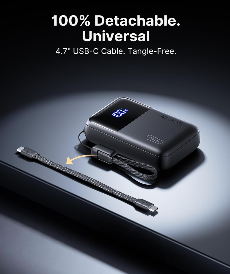 INIU 65W Laptop Power Bank 20000mAh