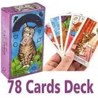 Unlock the secrets of the past, purr-esent, & future w/ the Cat Tarot & Guidebook Anakha H. Nyx