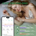 UniJethro Smart Ring – Heart Rate, Sleep & Blood Oxygen Monitor | IP68 Waterproof, No Subscription
