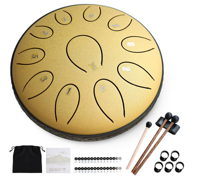 RISEN LIFE 6 Inch 11 Notes Steel Tongue Drum