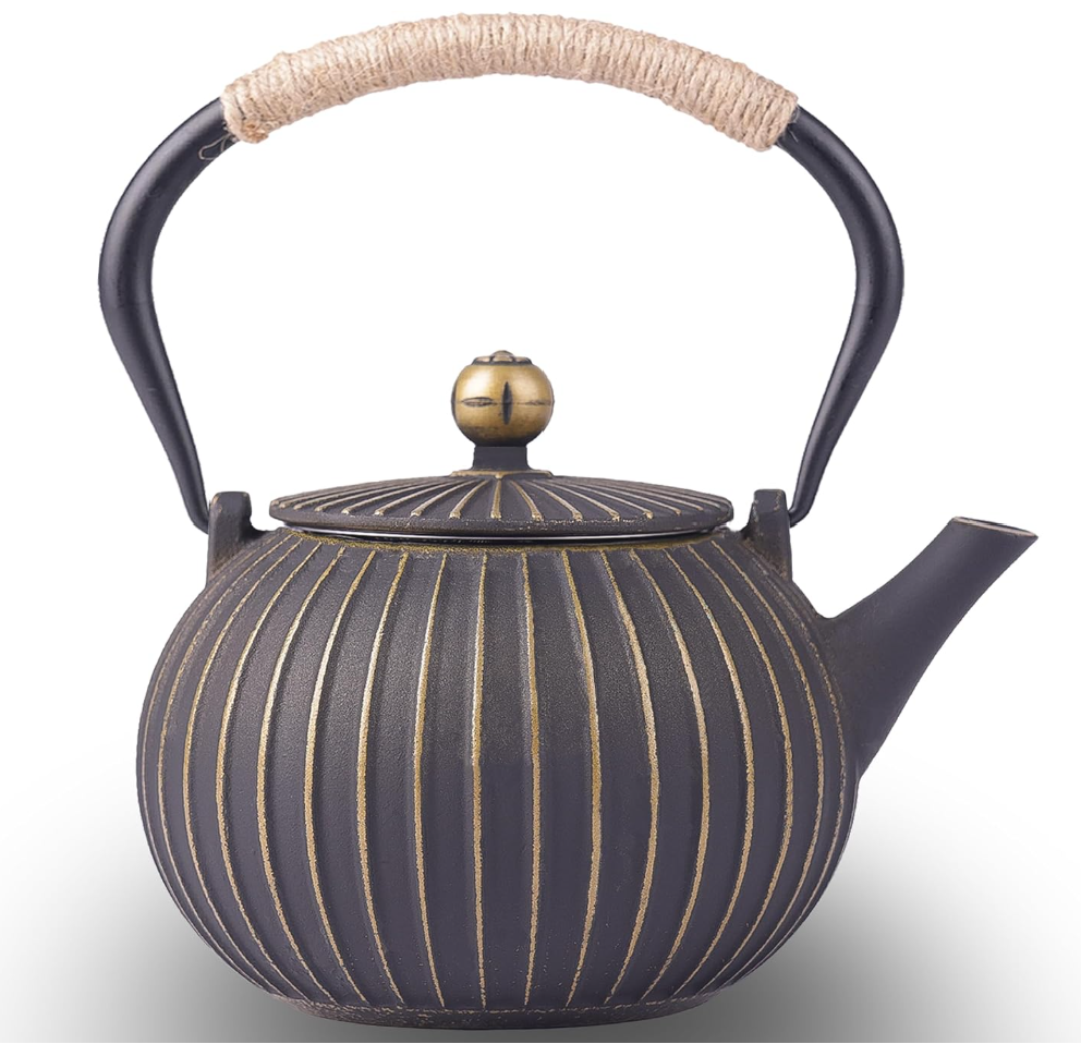 KalraMay Cast Iron Teapot