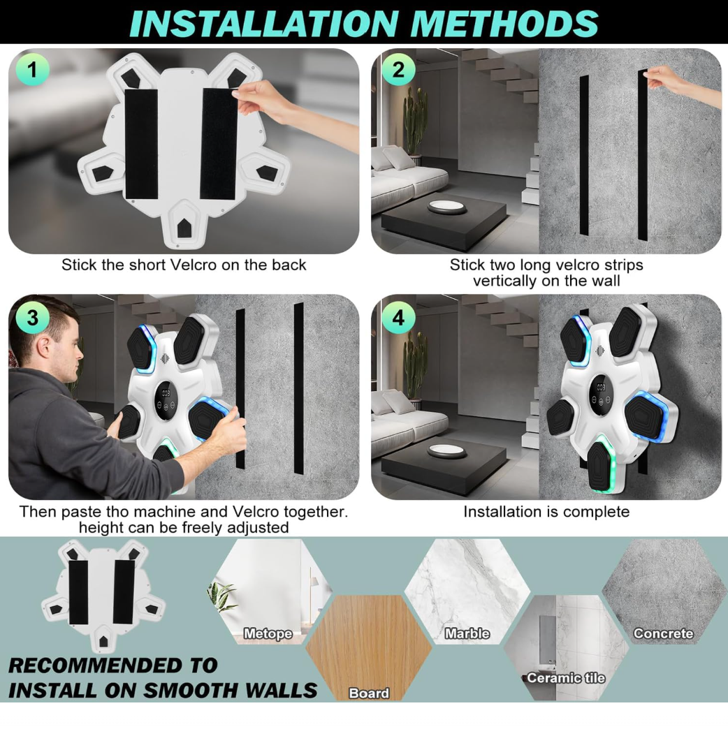 Professional Smart Music Boxing Machine