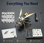 Lovewenying Steampunk Vespa 3D Metal Puzzle