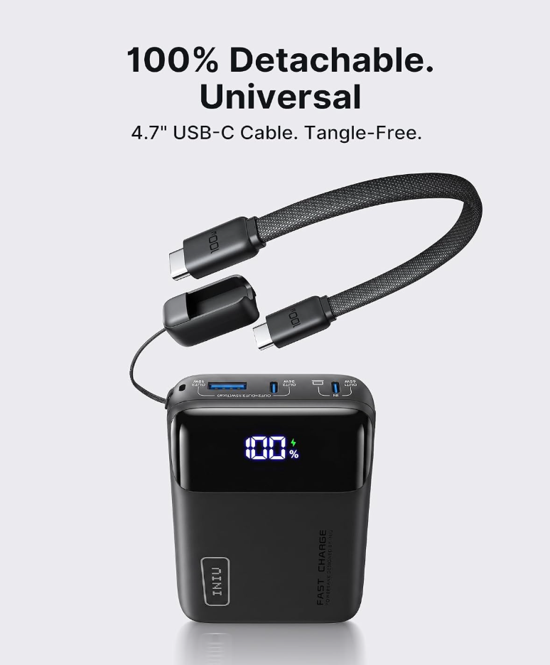 INIU 65W Laptop Power Bank 20000mAh