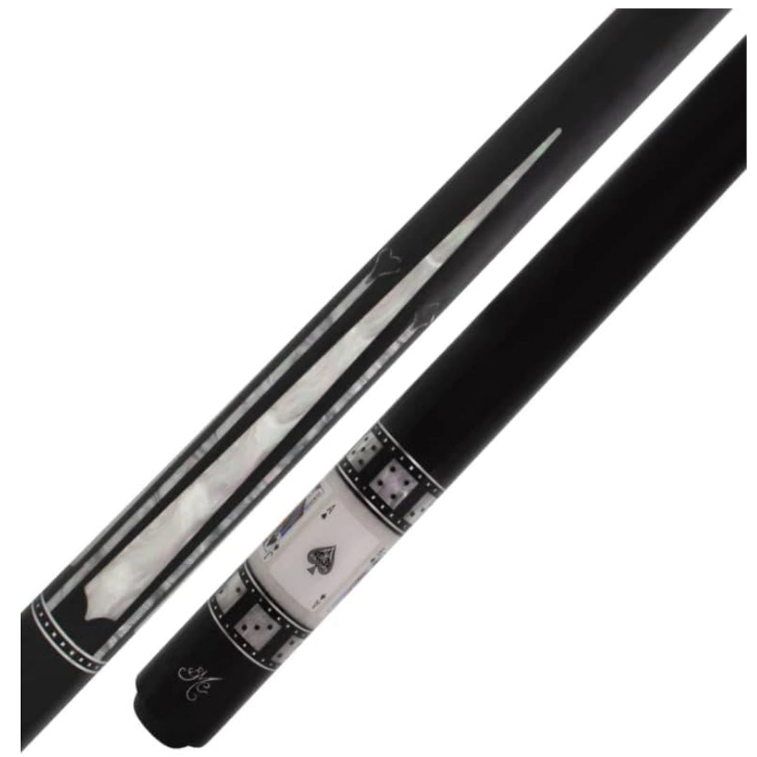 Meucci MECAS 10 Casino Cue with Paua Shell Inlays