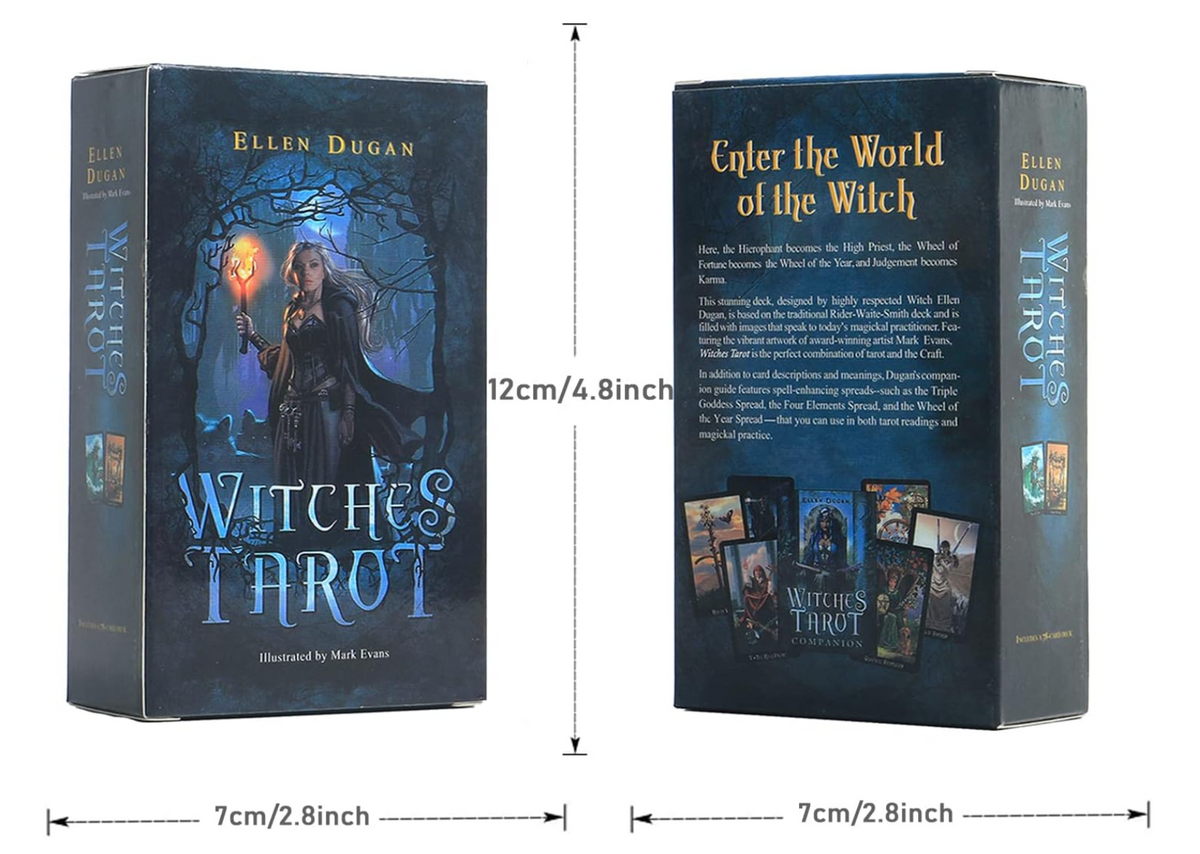 Witches Tarot Deck for Fortune Telling & Divination