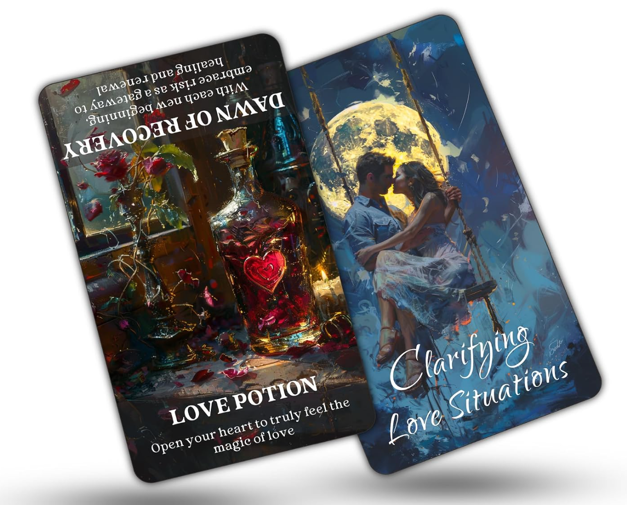 DPEHAKMK Clarifying Love Situations Oracle Cards