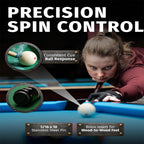Viking Motore Rosewood Low‑Deflection Cue with Everest Tip