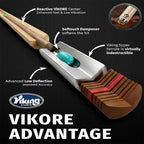 Viking Motore Red Diamond Low‑Deflection Cue with ViKORE Shaft