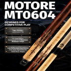 Viking Motore Rosewood Low‑Deflection Cue with Everest Tip