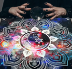GIMURM Velvet Tarot Cards Tablecloth
