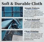 Blue Tarot Mat & Altar Cloth