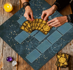 Blue Tarot Mat & Altar Cloth